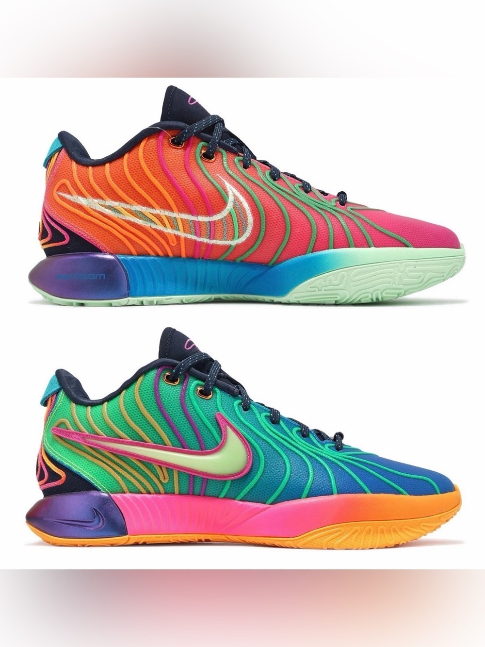 Nike Lebron XXI Basket Shoes in “Optimism” Color